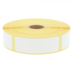 Rouleau d'étiquettes autocollantes 25 mm - Thank you - Blanc - Pastel x500  - Perles & Co