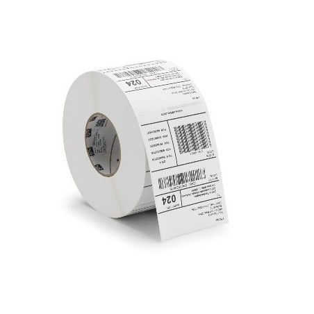 1 Rouleau de 9449 étiquettes 25 x 13 mm - Mandrin Ø76mm - Polyester Blanc Z-3000T