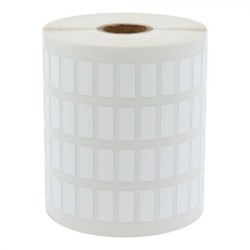 Étiquettes polyester autocollantes en rouleau 55 x 25 mm - ALU MAT - Agis  Étiquette
