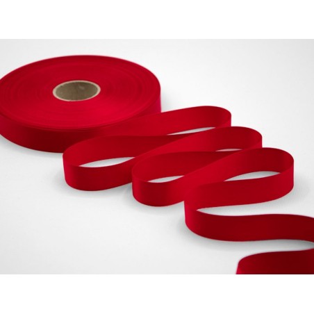 Red Satin Ribbon 15m x 20mm