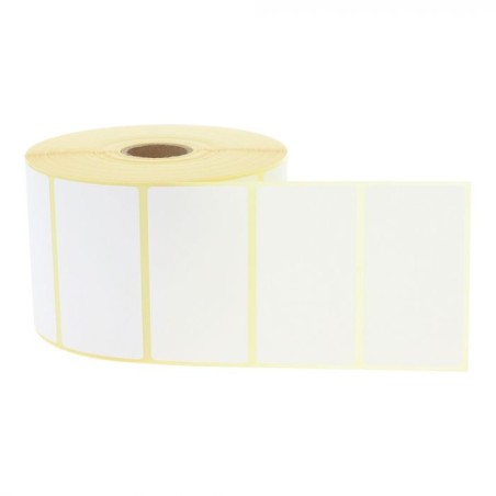 1790 étiquettes 70 x 38 mm - Mandrin Ø25mm - Velin Blanc compatible Zebra 880013-038D